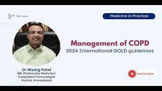 MIP COPD Management as Per Latest GOLD Guideline Dr Nisarg Patelmedicalonlineindia medicaldoctor [upl. by Yrgoerg]