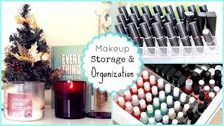 化妝品護膚品收藏整理分類 Makeup amp Skincare Organization 2013  BethniY [upl. by Madian700]