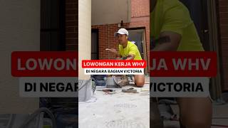 LOWONGAN KERJA WHV DI NEGARA BAGIAN VICTORIA vianzo travel indonesiaaustralia australia [upl. by Anamor]