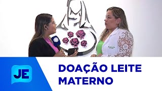 Órgãos de sáude vem intensificando a campanha de doação de leite materno  JE [upl. by Abbotsun]