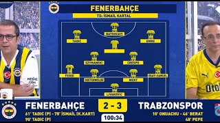 Fenerbahçe 23 Trabzonspor Fbtv gol anları 💥ağlama anları 😭 Son dakikalar fbahce trabzonspor fbtv [upl. by Trillbee]