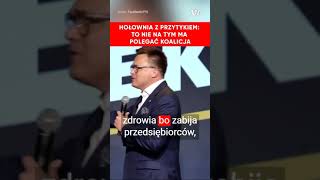 quotTo niszczy polską ochronę zdrowiaquot Hołownia zaczyna walkę o quotsprawiedliwą składkę zdrowotnąquot [upl. by Berman]