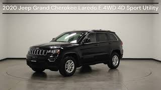 2020 Jeep Grand Cherokee Laredo E 4WD 4D Sport Utility VIN 1C4RJFAGXLC274778 Stock R7411A [upl. by Ermanno]