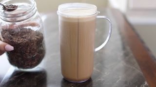 Vanilla Coffee Protein Frappe  Vegan [upl. by Dunstan]