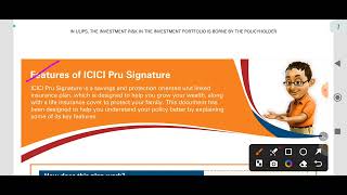 ICICI Pru Signature Plan Review  All ICICI ULIPs  Not Worth My Money  Real Policy Data Used [upl. by Havens]