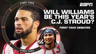 Will Caleb Williams be this year’s CJ Stroud First Take debates [upl. by Hedgcock]