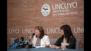 Solución al ingreso a los colegios de la UNCUYO  conferencia de prensa [upl. by Naimerej636]