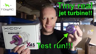 Unboxing And Testing The Xicoy X45 Tiny Turbine Jet In Action  Watch Now [upl. by Onidranreb325]