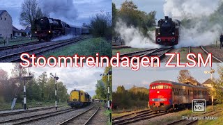 Stoomdagen ZLSM Oktober 2023 [upl. by Llehcear75]