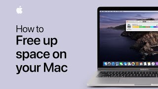 How to free up space on your Mac on macOS Catalina or earlier — Apple Support [upl. by Pelage]