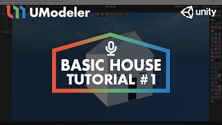 Basic House 1 with narration  UModeler Tutorial [upl. by Plate]