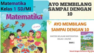 Matematika Kelas 1 SD Kurikulum Merdeka Ayo Membilang sampai 10 Jarimatika BAB 1​ [upl. by Erlewine928]