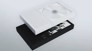 CD Player with Speaker CP2  MoMA Design Store [upl. by Ahsennod]