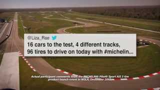 Tire Reviews from Twitter  MICHELIN® Pilot® Sport AS 3 [upl. by Aiht]