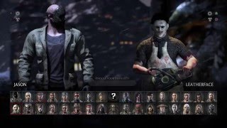 Mortal Kombat X  Jason Voorhees vs Leatherface [upl. by Enilrahc]