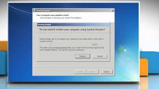 How to reboot the System Disk failure on Windows® 7 PC [upl. by Roosevelt]