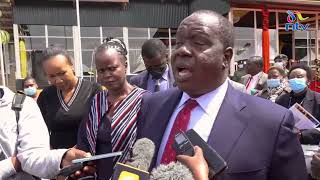 Matiangi responds to Ruto Some people lie like its a career [upl. by Retloc]