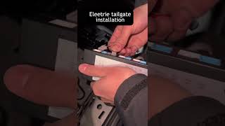 tailgate automobile electrictailgate powertailgate caraccessories cartok spareparts diy [upl. by Suoicerpal]