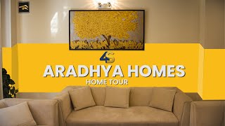 4BHK ARADHYA HOMES  SECTOR 67A  4S DEVELOPERS Luxury Residence in Gurgaon  HOME TOUR INFRAMANTRA [upl. by Amorete732]