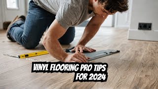 Install VINYL Flooring Like a Pro in 2024 [upl. by Ellertal584]