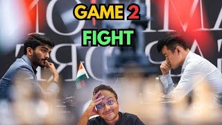 Its not so easy to down Gukesh  Ding Liren vs Gukesh  Game 2  FIDE World Championship 2024 [upl. by Liberati]