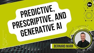 Predictive Prescriptive and Generative AI Explained [upl. by Ninette]