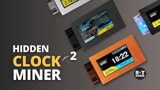 Hidden Clock Miner  Nerdminer update 151  Bitronics [upl. by Sidon544]