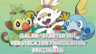 GalarStarter mit VERSTECKTEN FÄHIGKEITEN bekommen  Pokemon Schwert amp Schild [upl. by Jerad312]