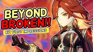 How BROKEN Is She…  Pyro Archon Mavuika Full Breakdown  First Impressions TC [upl. by Pearl]