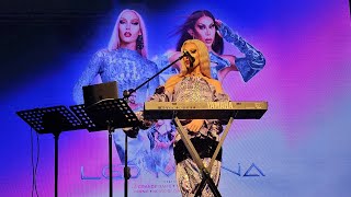 La Grande Dame singing Accords and her new upcoming song at the LGD X Marina Summers show in Manila [upl. by Airehtfele]