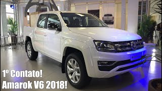 Volkswagen Amarok V6 2018 em Detalhes  Falando de Carro [upl. by Itraa]