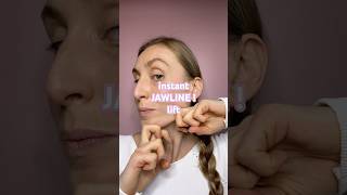 Want to lift your JAWLINE faceyoga facialyoga jowls wrinkles [upl. by Yahsel]