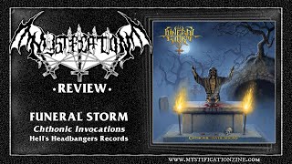 FUNERAL STORM Chthonic Invocations Hells Headbangers Records 2024  PostReview [upl. by Nosittam]