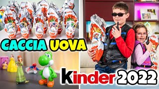 CACCIA alle UOVA KINDER PASQUA 2022 con Matilde e Nicolò Agenti Speciali [upl. by Oratnek735]