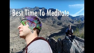 What is the best time to meditate The details may surprise you [upl. by Mira]