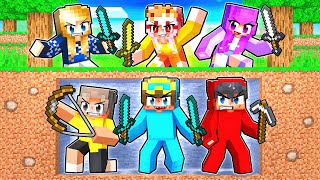 GIRL HUNTERS vs BOY SPEEDRUNNER GRAND FINALE in Minecraft [upl. by Walton531]