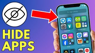 How To Hide Apps On iPhone  Quick Guide [upl. by Kcor]