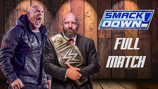 FULL MATCH  Goldberg vs Triple H championship match WWE SmackDown  WWE 2k24 [upl. by Nagram]