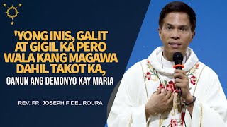 RESPECT MARY Yong Galit Ka Pero Wala Kang Magawa Dahil Takot Ka Ganito Ang Demonyo Kay Maria [upl. by Anailuy]