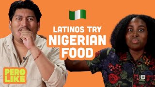 Latinos Try Nigerian Food [upl. by Suilmann]