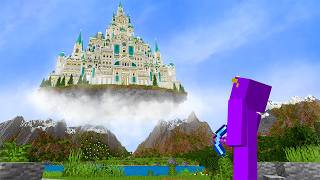 I Discovered a Minecraft Sky Civilization [upl. by Sillert]