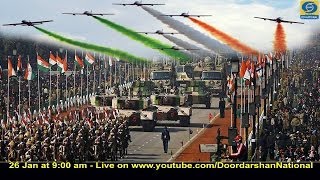 The 65th Republic Day Parade  26th January 2014  Live [upl. by Shear491]