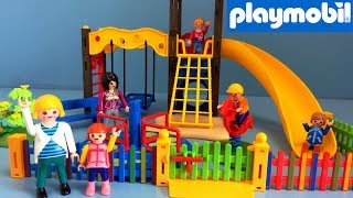 Playmobil Playground 5568 unboxing  Playmobil Speeltuin Nederlands gesproken [upl. by Evetta572]