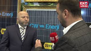 CW Enerji Solarex İstanbulda yenilikçi ürünlerini tanıttı [upl. by Enirol654]