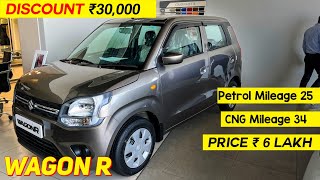 2024 new Wagon R VXI second base model MT Petrol 😍 Detailed review  CAR Shiksha [upl. by Clair]