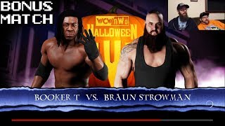 Bonus Match WWE 2K18  Braun Strowman vs Booker T [upl. by Eiddal16]