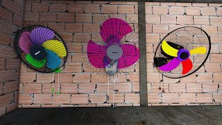 Best Wall Fan Design Youve NEVER Seen Before Rare Invention [upl. by Otrebron]