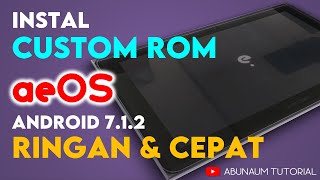 Cara Flash Samsung Galaxy Tab 10 1 dengan aeOS Ringan dan Cepat [upl. by Sweet]