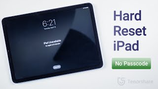 Top 5 Ways to Hard Reset iPad without iTunes or Passcode [upl. by Thisbe281]