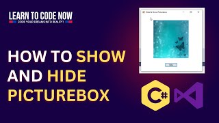 How to Show and Hide Another Picturebox in C Visual Studio  Picturebox Control in CNet [upl. by Nosliw106]